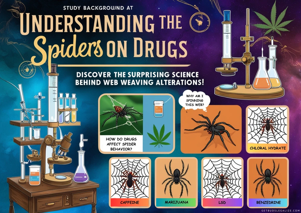 Spiders on Drugs Study: A Unique Look at Arachnid Behavior and Drug Influence