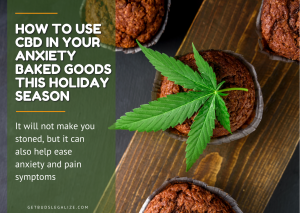 How to use CBD in your anxiety baked, cannabis, marijuana, weed, pot, recipe