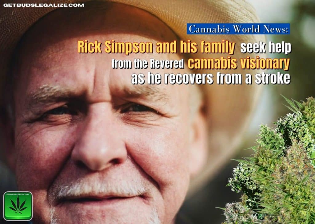 Rick Simpson and his family, recovers from a stroke, RSO, cannabis oil, weed, marijuana, pot, cancer, medical