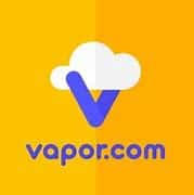VAPOR.COM LOGO, VAPORIZER, CANNABIS, WEED, POT, SMOKING, GRINDER PIPE, WATER PIPE, BONG