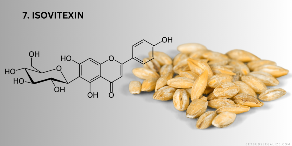 7. Isovitexin, MARIJUANA , Flavonoids