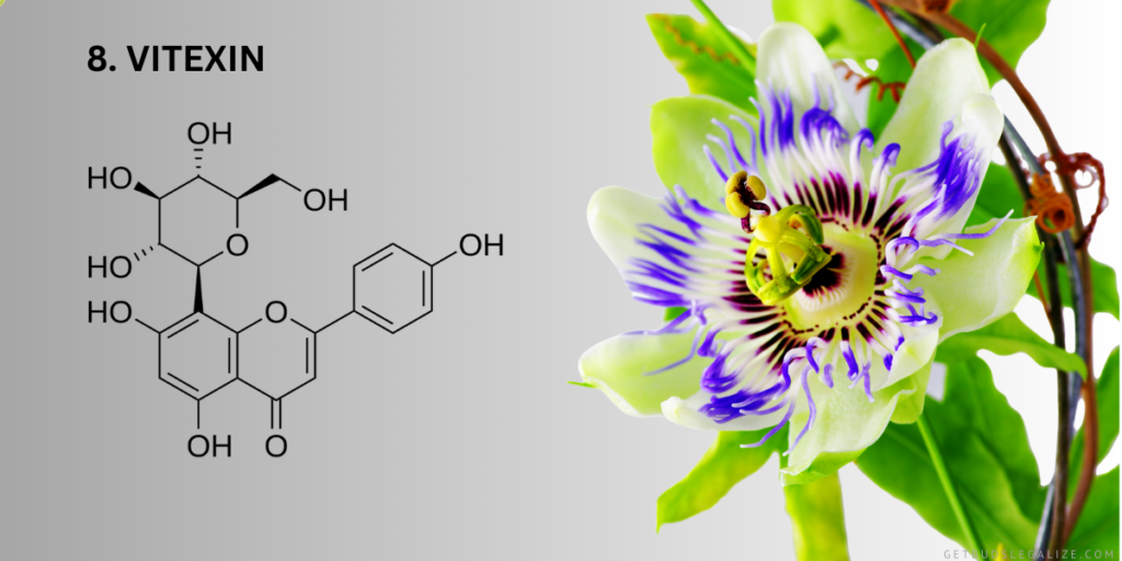 8. Vitexin, MARIJUANA , Flavonoids