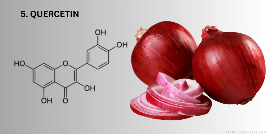 5. Quercetin, MARIJUANA , Flavonoids