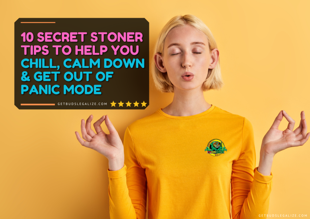 10 Secret Stoner Tips To Help You Chill, Calm Down & Get Out Of Panic Mode