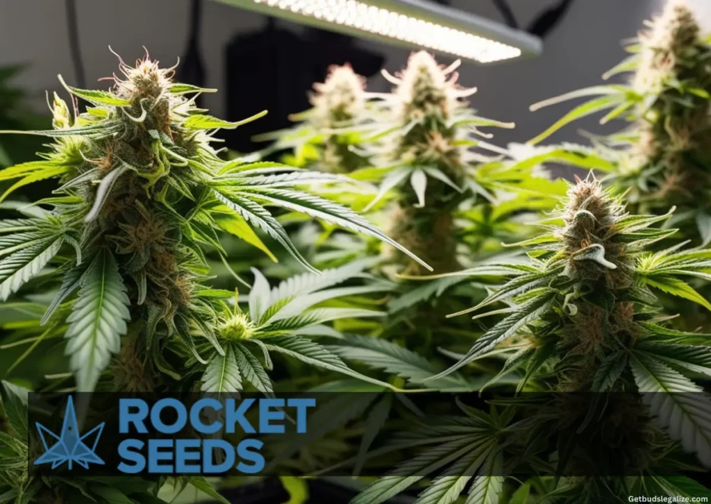 Rocket Seeds Review: High-Quality Cannabis Seeds and Exceptional Service, SEED COMPANY, CLOSE UP CANNABIS PLANTS