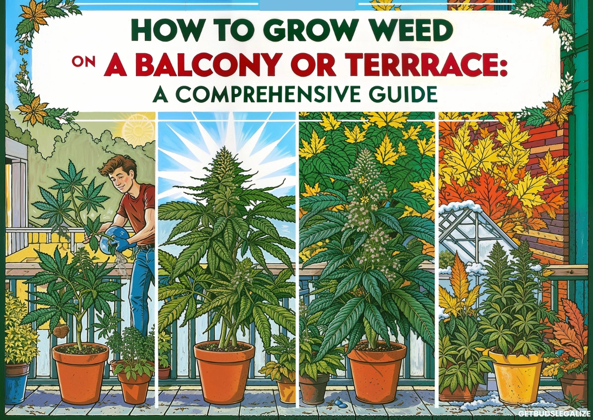 How to Grow Weed on a Balcony or Terrace: A Comprehensive Guide