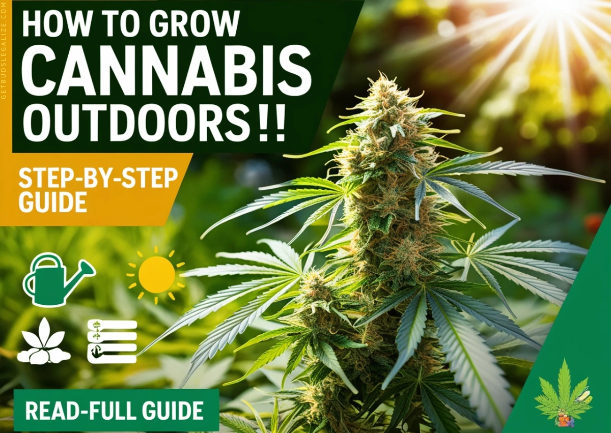 How to Grow Cannabis Outdoors: A Step-by-Step Guide