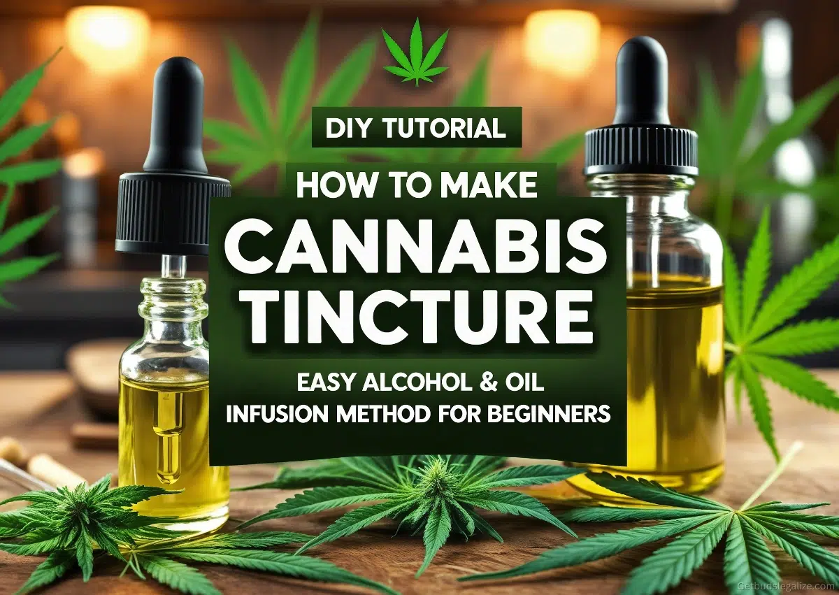 How to Make Cannabis Tincture at Home: Alcohol & Oil Infusion Methods