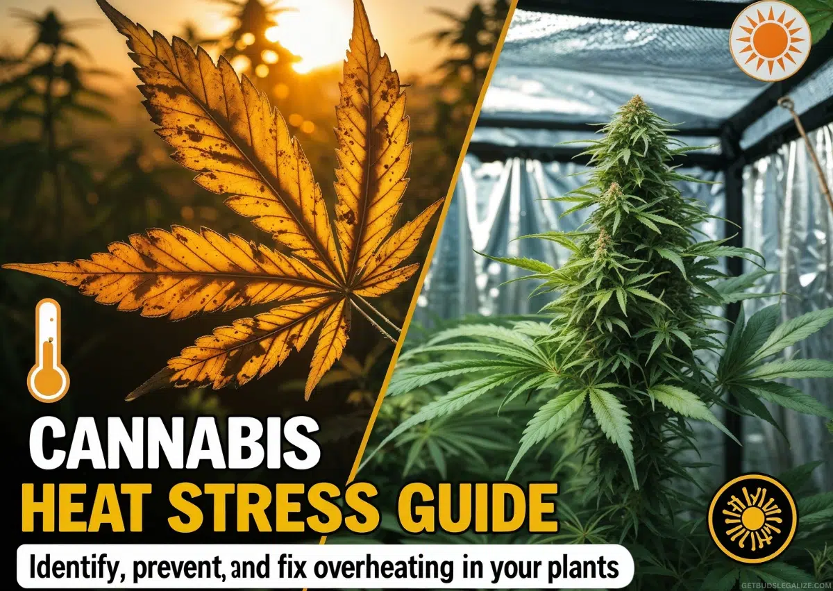 Cannabis Heat Stress Guide: Identify, Prevent, and Fix Overheating in Your Plants
