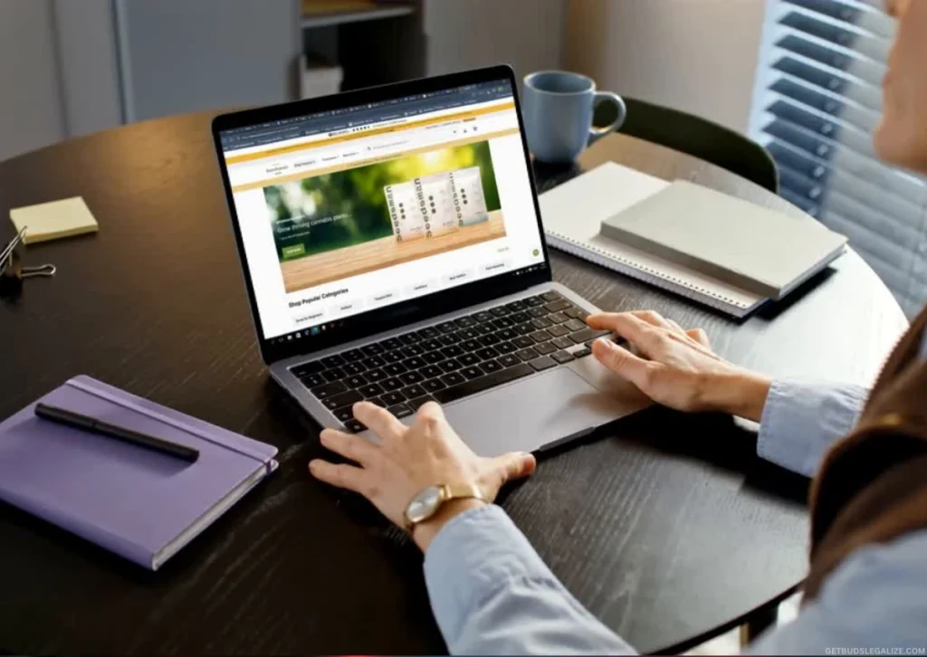 Seedsman Affiliate Program 2025: Is It Still Worth Joining? Our 4-Year Review 7 Laptop showing the Seedsman.com website, displaying cannabis seeds and affiliate program details.